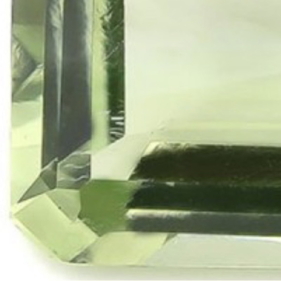 NWOT 4.2 CTW Green Amethyst Emerald Cut AAA Grade Gemstone - Picture 4 of 10